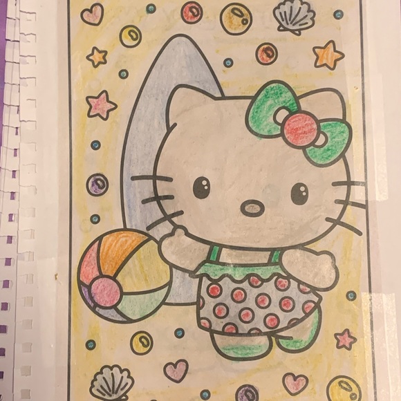 Hello kitty coloring pages for images it was fun expressing have fun - Picture 3 of 9